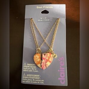 Claire’s Best Friends Necklace.